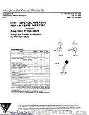MPSA05-18 datasheet pdf New Jersey Semiconductor