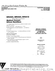 MR2510L datasheet pdf New Jersey Semiconductor
