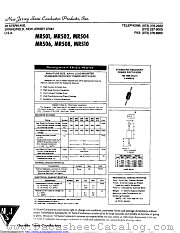 MR501 datasheet pdf New Jersey Semiconductor