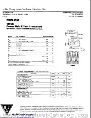MTM24N50 datasheet pdf New Jersey Semiconductor