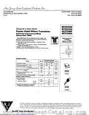 MTM2N90 datasheet pdf New Jersey Semiconductor