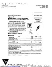 MTP20N10E datasheet pdf New Jersey Semiconductor