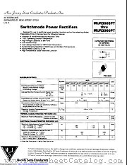 MUR3005PT datasheet pdf New Jersey Semiconductor