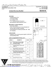 MUR30120 datasheet pdf New Jersey Semiconductor