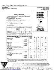 MVAM108 datasheet pdf New Jersey Semiconductor