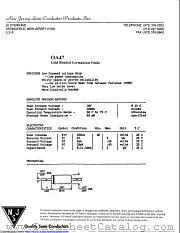 OA47 datasheet pdf New Jersey Semiconductor