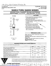 SAB5.0 datasheet pdf New Jersey Semiconductor