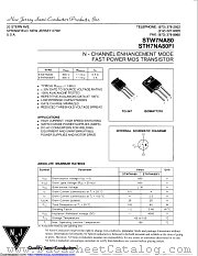 STW7NA80 datasheet pdf New Jersey Semiconductor