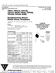 TIP41F datasheet pdf New Jersey Semiconductor
