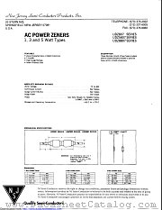 UDZ5807 datasheet pdf New Jersey Semiconductor