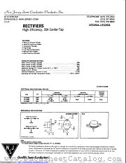 UES2604 datasheet pdf New Jersey Semiconductor