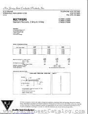 UT4005 datasheet pdf New Jersey Semiconductor