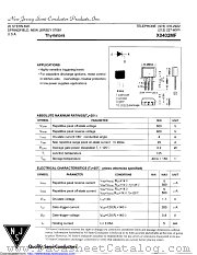 X0402MF datasheet pdf New Jersey Semiconductor
