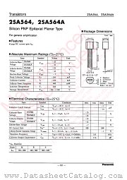 2SA0564 datasheet pdf Panasonic
