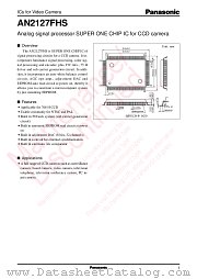 AN2127FHS datasheet pdf Panasonic