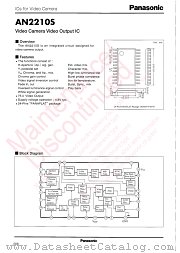 AN2210S datasheet pdf Panasonic