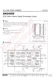 AN2450S datasheet pdf Panasonic
