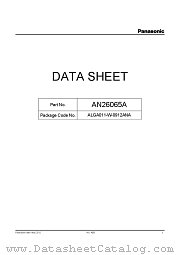 AN26065A datasheet pdf Panasonic