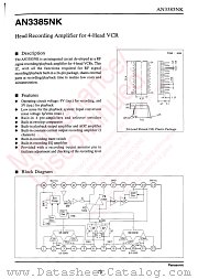AN3385NK datasheet pdf Panasonic