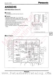 AN3834S datasheet pdf Panasonic