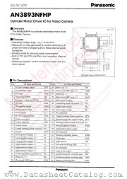 AN3893NFPH datasheet pdf Panasonic