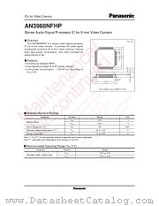 AN3988NFHP datasheet pdf Panasonic