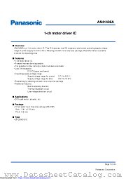 AN41406A datasheet pdf Panasonic