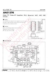 AN5137K datasheet pdf Panasonic