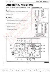 AN5313NS datasheet pdf Panasonic