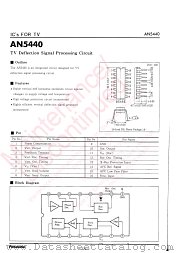 AN5440 datasheet pdf Panasonic