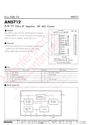 AN5712 datasheet pdf Panasonic