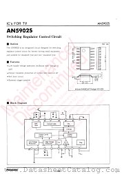 AN5902S datasheet pdf Panasonic