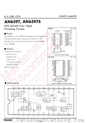 AN6397 datasheet pdf Panasonic