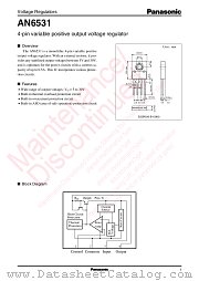 AN6531 datasheet pdf Panasonic