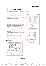 AN6656S datasheet pdf Panasonic