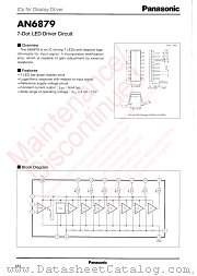 AN6879 datasheet pdf Panasonic