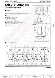 AN6912S datasheet pdf Panasonic