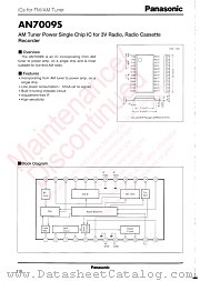 AN7009S datasheet pdf Panasonic