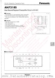 AN7318S datasheet pdf Panasonic