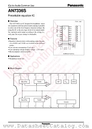 AN7336S datasheet pdf Panasonic