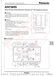 AN7389S datasheet pdf Panasonic