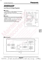AN8066SP datasheet pdf Panasonic
