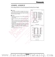 AN8091S datasheet pdf Panasonic