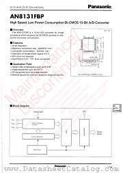 AN8131FBP datasheet pdf Panasonic