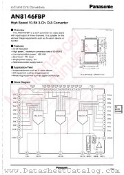 AN8146FBP datasheet pdf Panasonic