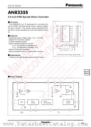 AN8235S datasheet pdf Panasonic