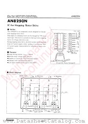 AN8250N datasheet pdf Panasonic