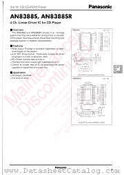 AN8388SR datasheet pdf Panasonic
