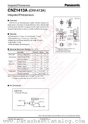 CNZ1413A datasheet pdf Panasonic