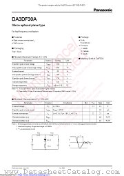 DA3DF30A datasheet pdf Panasonic